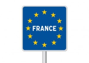 Panneau frontière France